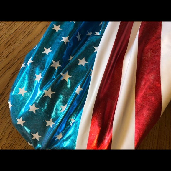 Marvel leggings Size S, M Perfect 4th July Pants - Picture 7 of 7